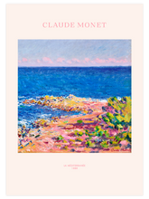 Monet The Mediterranean - Art Print